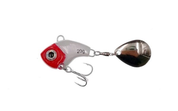 5Pcs Rotating Metal VIB vibration Bait Spinner Spoon Fishing Lures 5/10/15/20g
