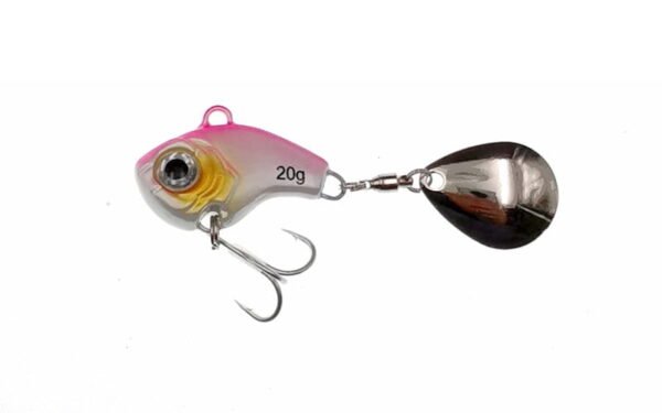 5Pcs Rotating Metal VIB vibration Bait Spinner Spoon Fishing Lures 5/10/15/20g