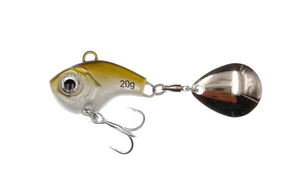 5Pcs Rotating Metal VIB vibration Bait Spinner Spoon Fishing Lures 5/10/15/20g