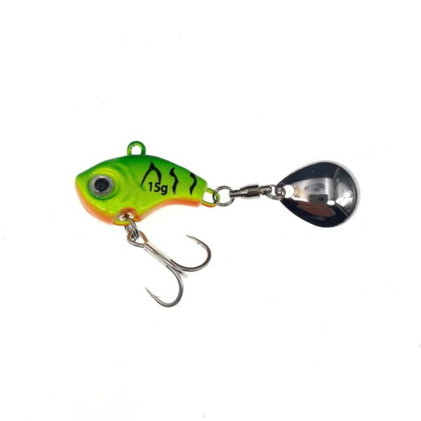5Pcs Rotating Metal VIB vibration Bait Spinner Spoon Fishing Lures 5/10/15/20g - Image 12