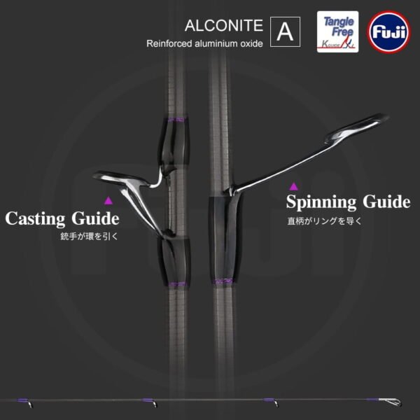 TSURINOYA Ultralight AJING Casting Spinning Fishing Rod - Image 8
