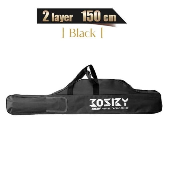 Portable Foldable Fishing Rod Carrier Fish Pole Tools Storage Bag Case - Image 18