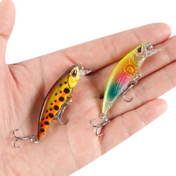 5.5cm 5g Minnow Wobbler Fishing Lure Jerkbait - Image 2
