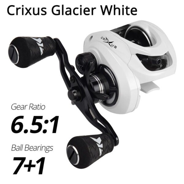 KastKing Crixus 7+1BBs 8KG Max Drag 206g Super Light Weight Baitcasting Reel Magnetic Brake System Freshwater Fishing Coil - Image 2