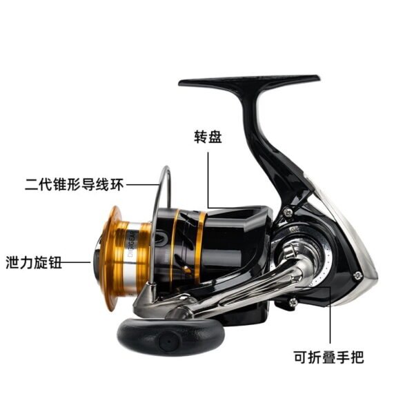 DAIWA MISSION CS 2000-4000 New Size  2KG-6KG Power 3+1BB Fishing Reel - Image 4