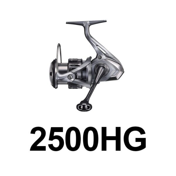 SHIMANO NASCI Spinning Fishing Reel 2500/3000 5+1BB Gear Ratio 5.0:1/6.2:1 Max Drag 4/9kg - Image 2