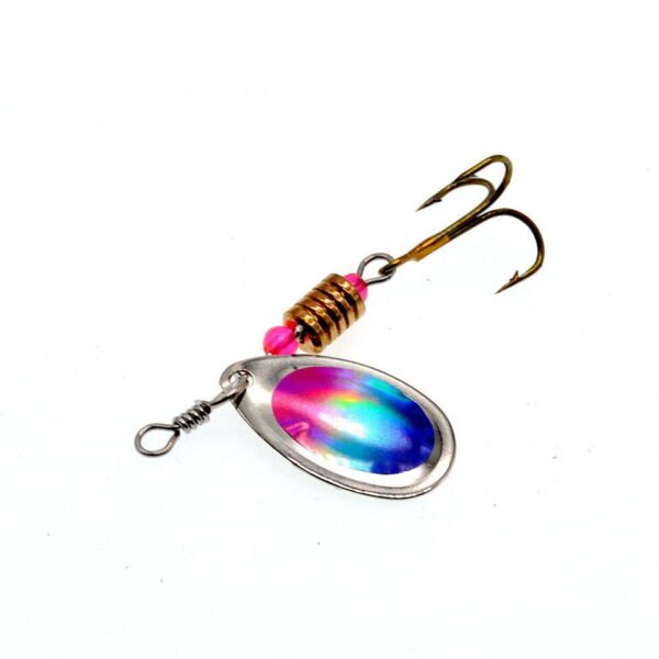 10pcs Crankbaits Fishing Peche Spinner Fishing Lures Wobblers Metal Sequin Trout Spoon With Hooks for Carp Fishing Pesca - Image 3