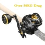 Violent Metal Rocker Profile Baitcasting Reel 16KG Max Drag 8+1 Bearings Slow Carp Fishing Reel Drum Sea Fishing Wheel Saltwater - Image 6