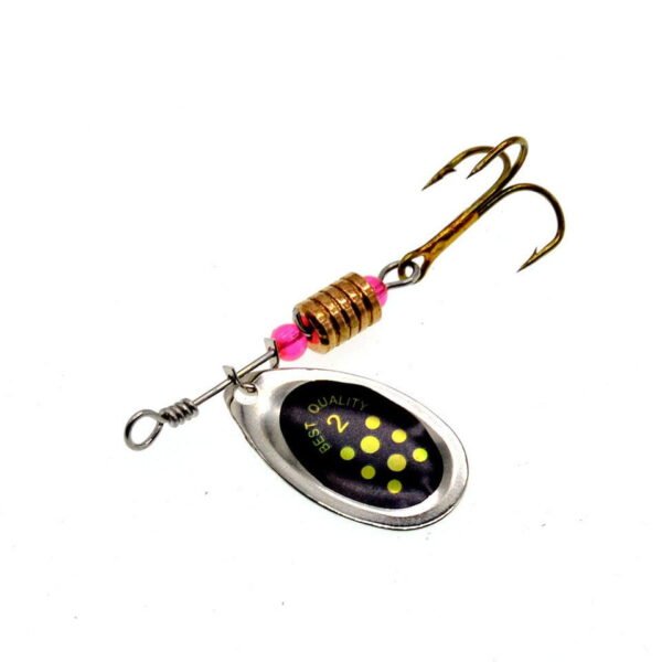 10pcs Crankbaits Fishing Peche Spinner Fishing Lures Wobblers Metal Sequin Trout Spoon With Hooks for Carp Fishing Pesca - Image 17