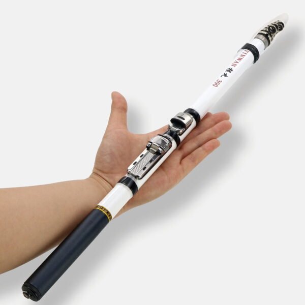 Telescopic Rock Fishing Spinning Rod Mini travel Rod Reel Combo