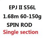 ECOODA EPJ II Full Fuji Parts Single Section 1.6m/1.68m/1.52m  Spinning/Casting Rod  Corss Carbon Boat Rod Jigging Rod - Image 11