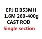 ECOODA EPJ II Full Fuji Parts Single Section 1.6m/1.68m/1.52m  Spinning/Casting Rod  Corss Carbon Boat Rod Jigging Rod - Image 8