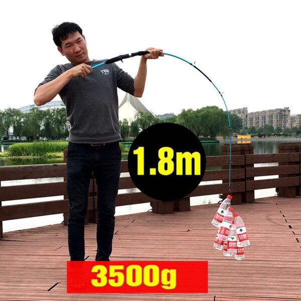 GHOTDA 1.5M 1.8M M Power Lure Rod Casting Spinning Wt 3g-21g Ultra Light Boat Lure Fishing Rod - Image 3