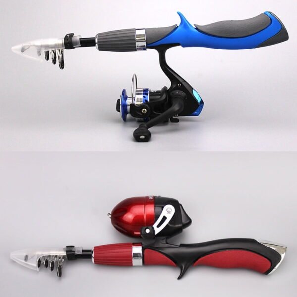Carbon Fiber  Lure Fishing Rod With High Quality Fishing Reel Combo