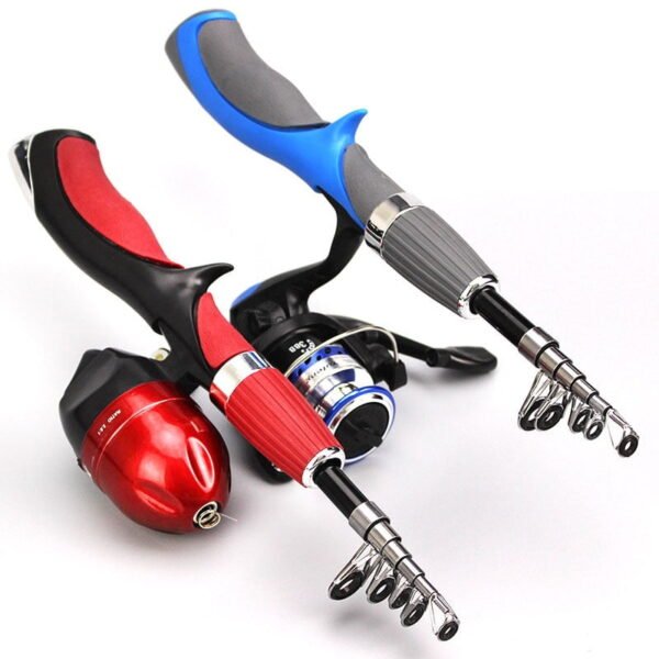 Carbon Fiber  Lure Fishing Rod With High Quality Fishing Reel Combo