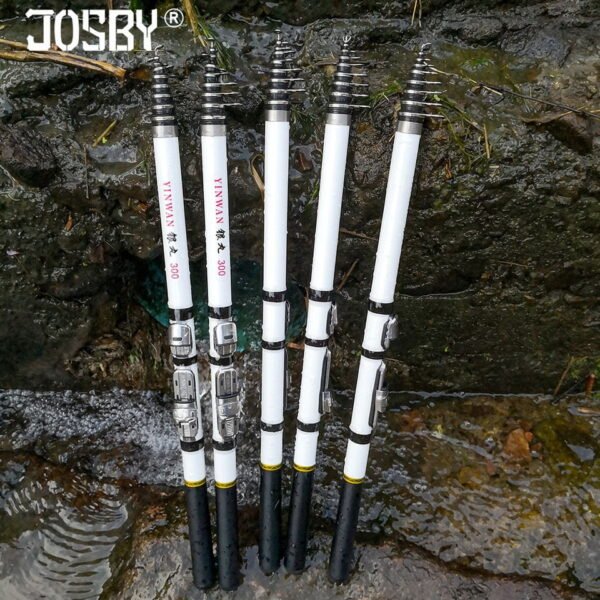 Telescopic Rock Fishing Spinning Rod Mini travel Rod Reel Combo - Image 6