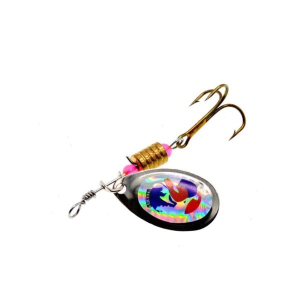 10pcs Crankbaits Fishing Peche Spinner Fishing Lures Wobblers Metal Sequin Trout Spoon With Hooks for Carp Fishing Pesca - Image 2