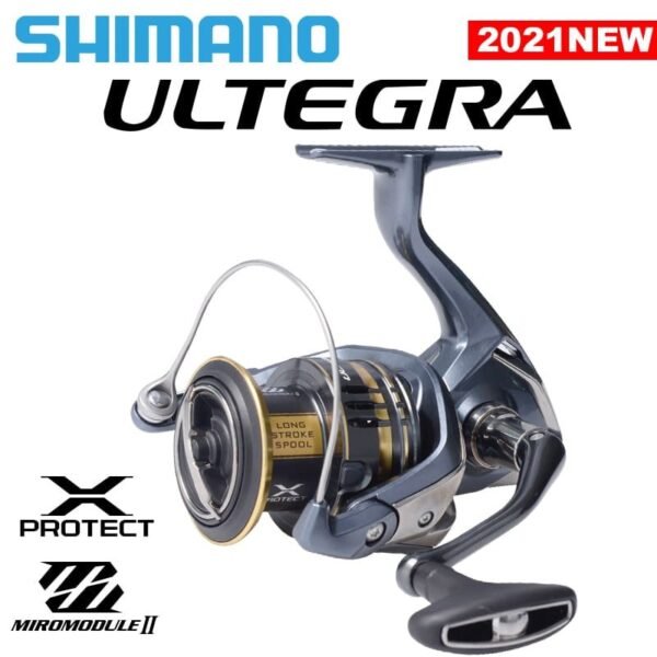 SHIMANO ULTEGRA 1000-5000 Fishing Spinning Reels 5+1BB Max Drag 3/4/9/11kg