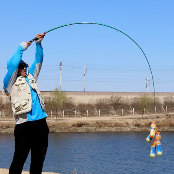 Fishing Rod Combo 1.8-3.6M Telescopic Fishing Rod and Spinning Fishing Reel Fishing Set Carp Fishing Rod Reel Kit - Image 8