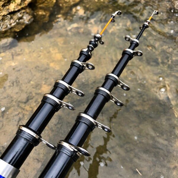 Fishing Rod Ultra-light 1.5-3.0m Rock Fishing Rod Telescopic Carbon Fiber Rod Spinning Rod - Image 5