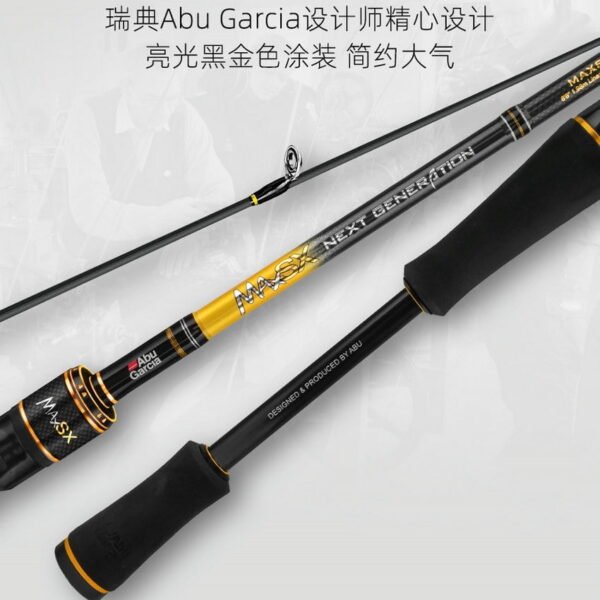 Abu Garcia Max SX 1.5m 1.68m 1.8m 1.98m 2.1m 2.28m Spinning and Casting Rod - Image 2