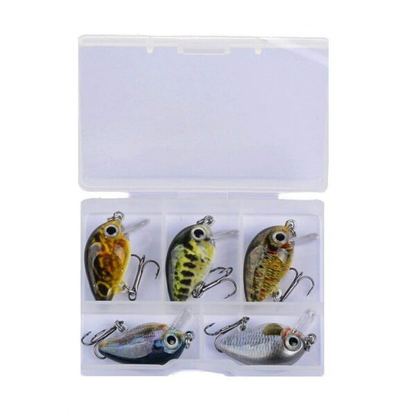 5Pcs 1.8g 3cm Mini Wobblers Crankbait - Image 2