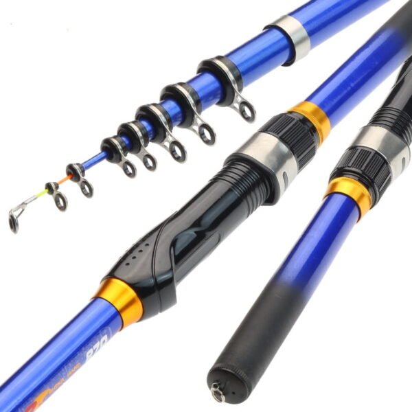 JOSBY Telescopic Rock Fishing Spinning Rod - Image 2