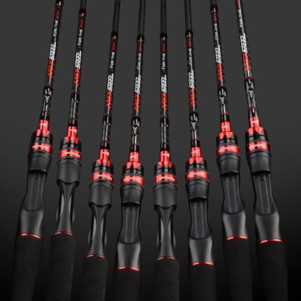 KastKing Traveller Max Steel Spinning Casting Fishing Rod 4 Pcs - Carbon Rod with 1.80m 1.98m 2.13m 2.4m - Image 5