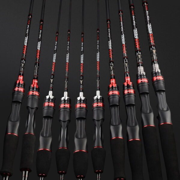 KastKing Max Steel Rod Carbon Spinning and Casting Fishing Rod with 1.80m 2.13m 2.28m 2.4m - Image 2