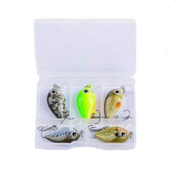 5Pcs 1.8g 3cm Mini Wobblers Crankbait - Image 8
