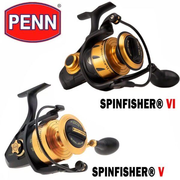 PENN SSV/SSVI Fishing reel 7500/9500/10500 Corrosion protection Seawater spinning wheel Max 13kg 4.7:1/4.2:1 Sea Spinning Reel