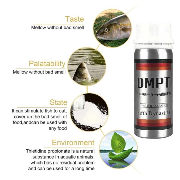 1 Bottle 40/80g Additive Powder Carp Attractive Smell Lure Tackle Fishing Bait DMPT - Image 7