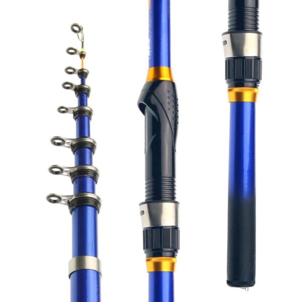 JOSBY Telescopic Rock Fishing Spinning Rod - Image 6