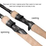 Obei HURRICANE 1.8/2.1/2.4/2.7/3.0m Casting Spinning Fishing Rod Fuji Or TS Guide Baitcasting Travel pesca M/ML/MH/H Lure Rod - Image 3