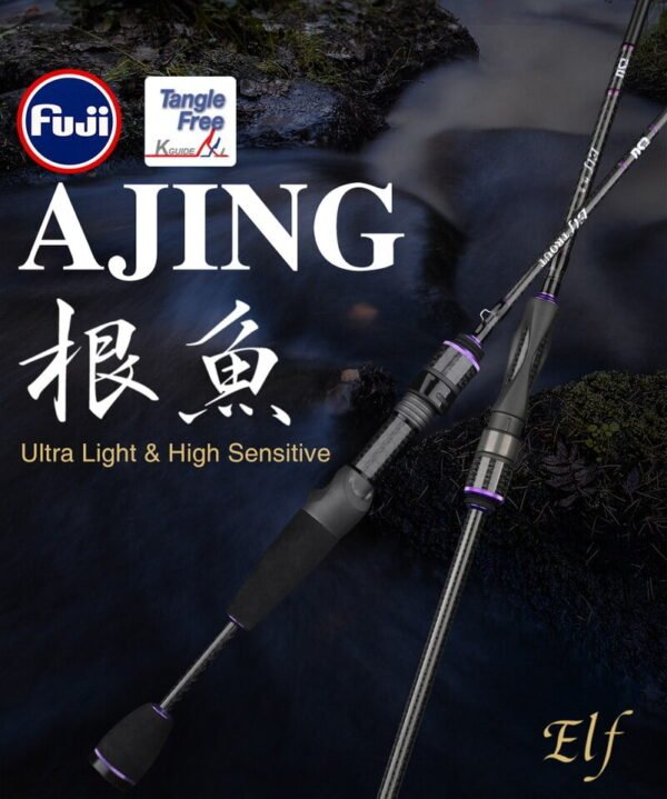TSURINOYA Ultralight AJING Casting Spinning Fishing Rod