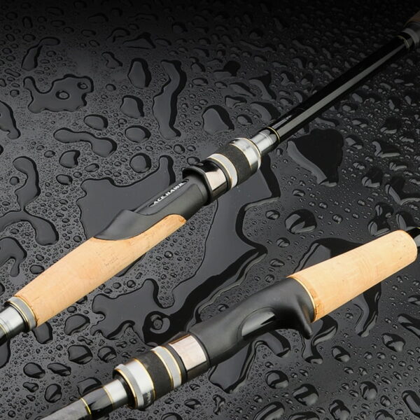ACE HAWK New 662 702MH Classic Bass Fishing Rod High Carbon Fast Action 5-28g Test Pike Fishing Tackle