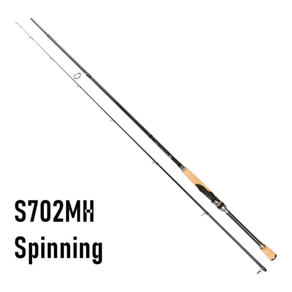 ACE HAWK New 662 702MH Classic Bass Fishing Rod High Carbon Fast Action 5-28g Test Pike Fishing Tackle - Image 10
