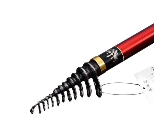 Anmanda Rock Fishing Rod 0.6/0.8/1.25/1.5/2.0#5m UltraLight Carbon Telescopic Fishing Rod Hand Sea Dualuse Blackbird Fishing Rod
