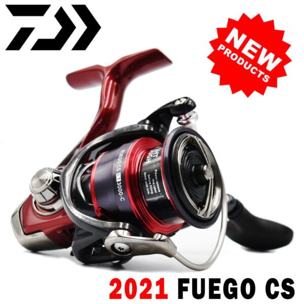 DAIWA  FUEGO CS LT 1000-6000 5KG/10KG/12KG Power 5.3:1/6.2:1 Fishing Spinning Reel