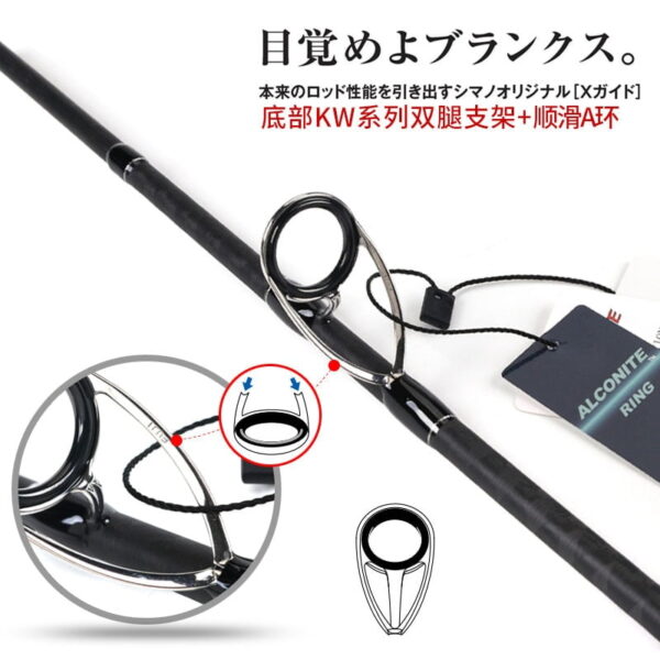 MAD MOUSE  Fuji High Carbon 2.4/2.7/2.9m MH Fishing Rod - Image 3