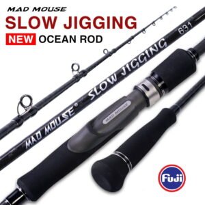 MADMOUSE Slow Jigging Rod Saltwater Fishing Rod