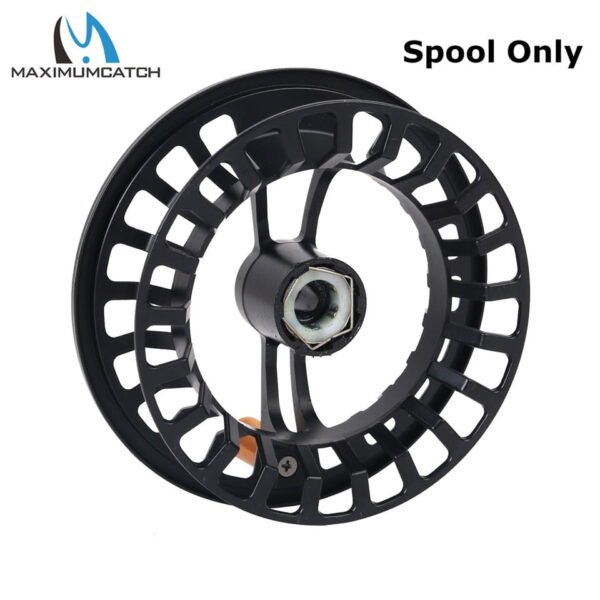 Maximumcatch Tail 3/4 5/6 7/8wt Light Weight Fly Fishing Reel Large Arbor Black Fly Reel - Image 8