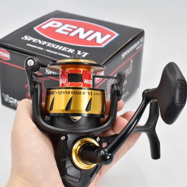 PENN SSV/SSVI Fishing reel 7500/9500/10500 Corrosion protection Seawater spinning wheel Max 13kg 4.7:1/4.2:1 Sea Spinning Reel