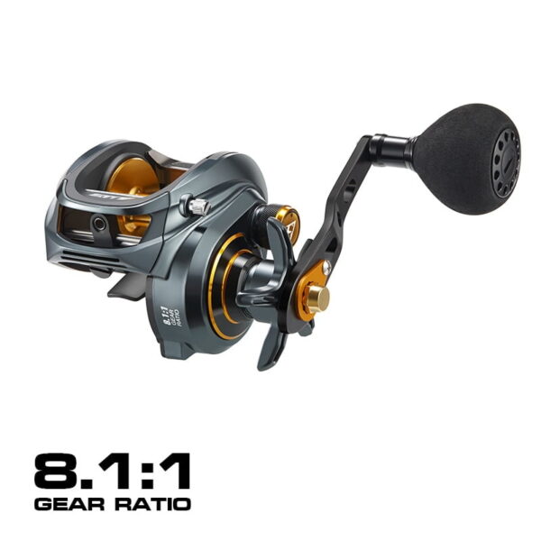 Piscifun Alijoz 300 Low Profile Baitcasting Reel 15KG Max Drag 8+1 Bearings Aluminum Frame Freshwater Saltwater Fishing Reel - Image 10