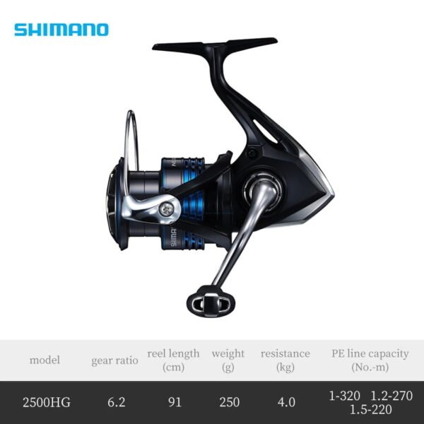 SHIMANO NEXAVE FI 1000 2500 C3000 4000 C5000HG Spinning Fishing Reel - Image 12