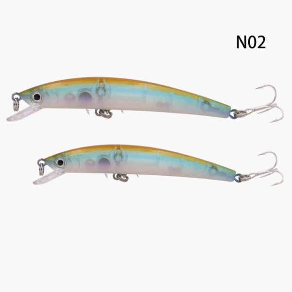 Wondershot A14 Minnow Sea Fishing Lure Saltwater 90mm/110mm Sinking Lure - Image 8
