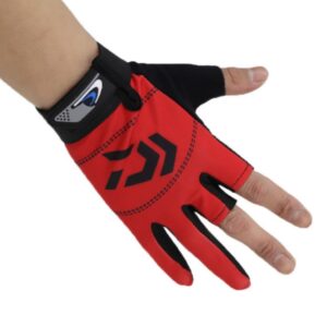 1 Pair Fishing Anti-slip 3 Cut Finger Glove