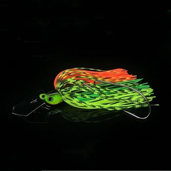 13G Chatter bait spinner bait weedless fishing lure for bass pike walleye fish Mini Swimming Hard Bait Metal Fishing Gear Winter - Image 4