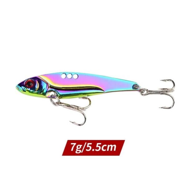 13G Chatter bait spinner bait weedless fishing lure for bass pike walleye fish Mini Swimming Hard Bait Metal Fishing Gear Winter - Image 3