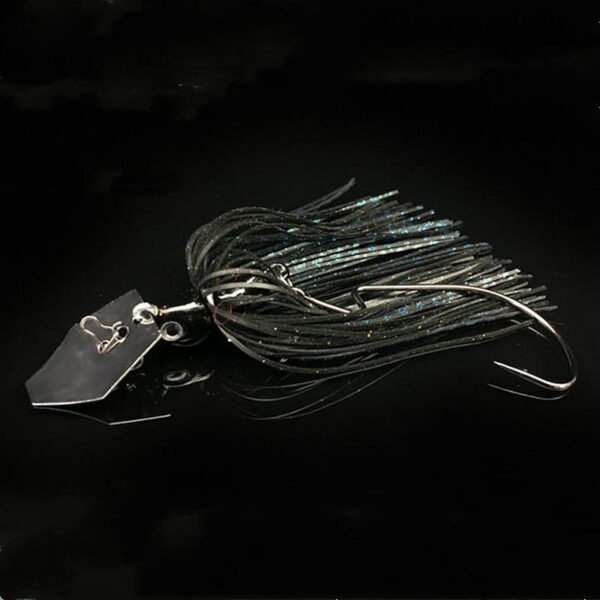 13G Chatter bait spinner bait weedless fishing lure for bass pike walleye fish Mini Swimming Hard Bait Metal Fishing Gear Winter